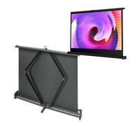 Portable Projector Screen, HD Matte White, Easy Pull and Use, Ambient Light Rejecting for Home, School, Cinema, Theater, Outdoor and Indoor Use