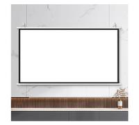 Portable Projector Screen Indoor, 60/72 Inch HD No-hole Wall Hanging Projection Screens 4:3/16:9 For Home Theater/Business Presentation/Classroom Learning/Camping Patio Movie Nights, 16:09-72inch