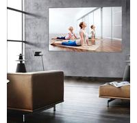 Portable projector Screen, Projection Screen 80 100 120 inch 16:9 Grey Frameless Foldable for Wall Mount(100inch)