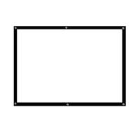 Portable projector Screen, Projector Screen 16:9 Grey 72-130 inch(84 inch)