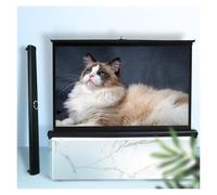 Portable Projector Screen, Projector Screen 4K HD 5 Second Setup 20-50 Inch 16x9/4x3(4:3 30inch)