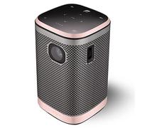 Portable Projector, Video Projector with 12000mAH Battery, 4500Lumens, 1G+8G Bluetooth HiFi Speaker, Wireless screen mirroring, 2.4G wireless WIFI, multimedia viewer, for Home Cinema