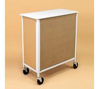 Portable Promotion Counter, Pop Up Reception Event Desk, Trade Show Display Table, Speech Stand, Tasting Booth Advertising Stand