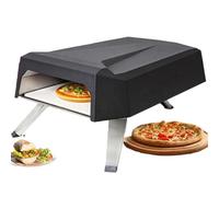 Portable Propane Pizza Oven with Cover, Commercial Gas Oven for Indoor and Outdoor Use, Ideal for Home, Restaurant, and Camping