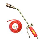 Portable Propane Torch Gun - High Output 1900000 BTU - Push Button Igniter - Eliminate Garden Weeds with This Weed Burner Kit