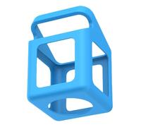 Portable Protective Sleeve with Carry Handle Soft Protective Silicone Sleeve Scratch-Resistant Protective Cover for Tonies Toniebox 1 Audio Player Blue