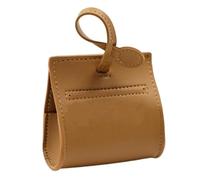 Portable PU Leather Dispenser: Dog Poop Bag Holder, Small Outdoor Trash Bag Holder, Easy Clip Design, Case, Ca Catch Dispenser