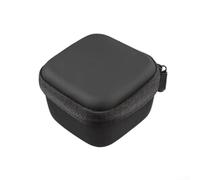 Portable PU Storage Case for Insta360 Link 2/2C/2 Pro - Compact Protective Travel Bag with Shockproof Design, Black