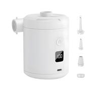 Portable Pump for Inflatables,Cordless Mattress Pump USB Charging - Quick Fill Automatic Blow Up Tool for Swimming Rings Sleeping Bed Pool Floats Outdoor Camping Road Trip