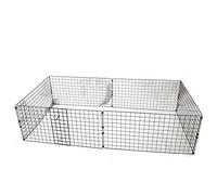 Portable Puppy Pen By Flexipanel - Dog Cage With Gate For Indoor and Outdoor Use - Ideal Playpen or Exercise Area for Your Pet - Foldable & Extendable - Two Sizes (1m x 2m)