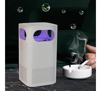 Portable Purple Light Air Purifier, Mini USB Desktop Purifier for Office, Bedroom, Home, Car - Small Lightweight Silent
