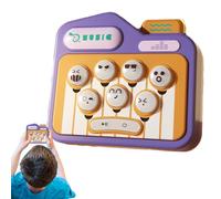 Portable Push Bubble Game - Stress Toy, Focus Enhancer, Musical Style Whack-A-Mole | Level-Based Game for Kids, Stress, Classroom, Do