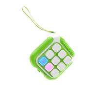 Portable Push Game Toy with Top Controls, Light-Up Button Layout, Screenless Hand-Eye Fun for Family, Travel Use, Shared Button Tapping Toy Handheld Reaction Game Portable Travel Family Activity Hand