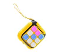 Portable Push Game Toy with Top Controls, Light-Up Button Layout, Screenless Hand-Eye Fun for Family, Travel Use, Shared Button Tapping Toy Handheld Reaction Game Portable Travel Family Activity Hand
