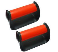 Portable Push-up Rack 1 Pair Red Tpe Pp for Gym and Home Use