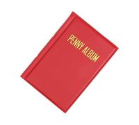 Portable PVC Coin Collection Book 108 Capacity for Adults Hobbyists Travel Storage Display Souvenir Compact Pennies Collection Book