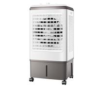 Portable, quiet air conditioner, storm mode, 120° oscillation, 3 speed settings, 2 cooling packs, 30-liter water tank, evaporative cooler, fan for bedroom or office