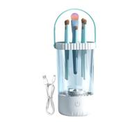 Portable Quiet Electric Makeup Brush Cleaner Brush Cleaning Machine Suitable for Travel Home Use with Low Noise Design Women Cleaner