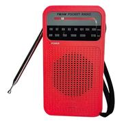 Portable Radio AM FM |Radios Portable AM FM with Long Range Reception, Battery Operated Transistor Radio with Speaker, Headphone Jacks for Indoor, Outdoor and Emergency Use