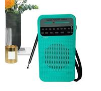 Portable Radio - Compact Portable Radio - Wireless Speaker with Battery Powered - Ideal for Elderly People Travelling, Beach, Work, Camping and Outdoor Activities