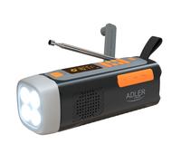 Portable Radio Emergency Radio Solar Panel Power Bank Torch Adler