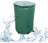 Portable Rain Barrel with TapFolding Outdoor Rainwater CollectorEcoFriendly Water Storage Solution for Gardening & LandscapingConvenient Rainwater Harvesting System