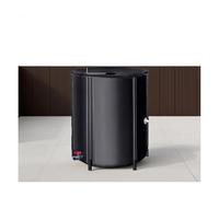 Portable Rainwater Storage Tank with Heat-Sealed Fabric for Eco-Friendly Water Harvesting