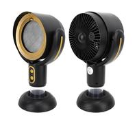 Portable Range Hood, 2 Speed Negative Ion USB Powered Desktop Fan, Kitchen Exhaust Hood | Kitchen Exhaust Fan | Small Table Fan | Kitchen Hood for Apartment Indoor BBQ Hot Pot