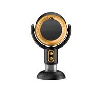 Portable Range Hood, Adjustable Desktop Range Hoods For Cooking Portable Kitchen Exhaust Fan For Indoor Bbq, Hot Pot And RV (Golden)