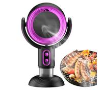 Portable Range Hood | Desktop Cooking Ventilation Extractor Mini Kitchen Air Filter Fan Featuring Two Speed Adjustment, Quiet opertion Design, USB Rechargeable Fume Purifier For Home Counter Space