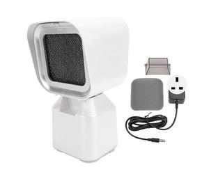 Portable Range Hood, Desktop Kitchen Exhaust Fan with 2-Speed, Adjustable Angle Height Kitchen Extractor Hood for Indoor BBQ Hot Pot RV Kitchens (UK Plug)