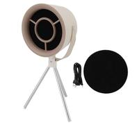 Portable Range Hood, Desktop Range Hood with 3 Adjustable Speed Exhaust Fan, 5V Detachable Mini Extractor Hood Portable Kitchen Exhaust Fan Strong Suction for Indoor BBQ Hot Pot