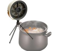 Portable Range Hood,Desktop Small Extractor Fan,Portable Kitchen Extractor Fan,Detachable Portable Kitchen Exhaust Fan for Cooking - Extractor Hood with 3 Speeds,Kitchen Supplies for BBQ,Hot Pot