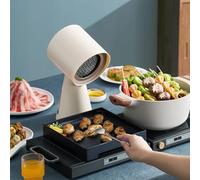 Portable Range Hood, Exhaust Air Volume 3.5m/Min, 2 Gears Adjustable Wind Power, Low Noise, Extractor Fan for Home Kitchen Gift 900mm Extractor Fan (Color : B)