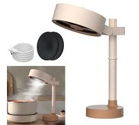 Portable Range Hood for Cooking, 90° Adjustable Rotation Desktop Cooker Hood Low Noise USB Detachable Fan with Reusable Filter Cottons for Home Kitchen Fondue Hot Pot BBQ (2nd Generation)