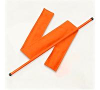 Portable Ranging Rod Measuring Stick, 6 8 10 12 15 18 M Length Epoxy Resin Round Height Stick for Electrical Work(6m(19.7ft)-5 Sections)