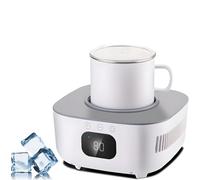 Portable Rapid Cooling Cup - 50W Smart Mini Refrigerator, Desktop Quick Cooling Drink Cooler, Heating & Cooling Function for Home & Office
