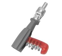 Portable Ratchet Screwdriver Set, Ratcheting Bit Driver, Multi Angle Ergonomic Tools for Electrical Furniture Assembly Home Project Industrial Machinery