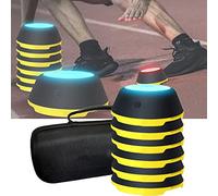 Portable Reaction Training Lights for Agility, Speed, and Reaction Time Improvement in Sports
