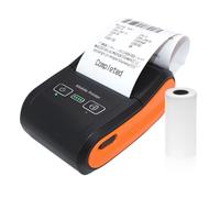 Portable Receipt Printer 58mm Mini Thermal Printing Wireless BT USB Connection 203dpi Mobile Printer with 2 Inch Thermal Paper Roll Compatible with Android/iOS/Windows System for Small Business