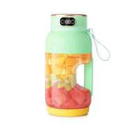 Portable Rechargeable Blender 1500ml - USB-C Smoothie Maker, 10 Blades, Self-Cleaning, Mini Juicer for Travel, Gym, Office - BPA-Free, Big Capacity Electric Juice Mixer