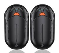 Portable Rechargeable Hand Warmer 6000mAh 12 Hour Long Lasting Heater USB Rechargeable Hand Warmer (Set of 2) for Camping, Hunting, Golfing, Gifts