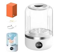 Portable Rechargeable Mini Washing Machine for Underwear, 2025 Upgraded Mini Washing Machine, Wireless Laundry Cup, 2 Modes Cleaning, for Bra Socks (White)