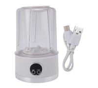 Portable Rechargeable Underwear Washing Machine Cordless Automatic Washer for Travel Camping (White)