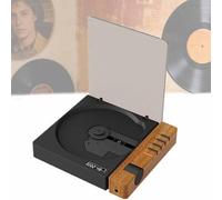 Portable Rechargeable Vintage CD Player with SPDIF/Coaxial Out, Compact Design, 2000mAh Battery, No Built-in Speakers, Ideal for Home Use