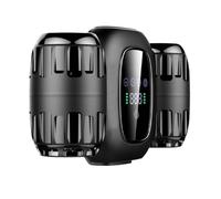 Portable Rechargeable Waist Fan Portable Fan Hanging on the Waist for Camping Trips for Cooling Outdoor Camping Black