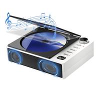 Portable Record Player Bluetooth-compatible Loudspeaker Player Music Album Home Prenatal Education Machine Record for Home Use