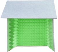 Portable Recording Booth for Home Studio, Desktop Soundproof Cover to Reduce Noise and Echo in Voice Recording and Podcasting