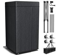 Portable Recording Booth Sound Booth for Recording Echo-Free Vocals Complete Home Recording Studio Foldable Vocal Booth with Travel Bag for Voiceovers, Podcasts & Music (XL Booth)