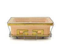 Portable Rectangular Clay Charcoal Grill for Authentic Korean BBQ Large Outdoor Oven for Family Gatherings & Tailgating Perfect for Smoky Flavor & Easy Cooking